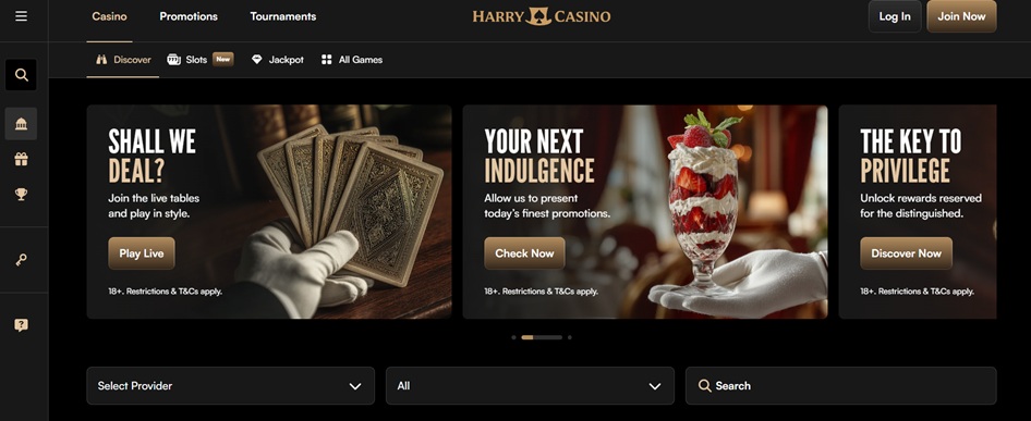 Harry Casino review